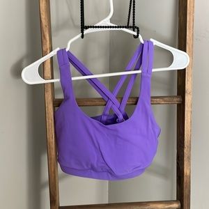 Bright purple Lululemon energy sports bra!!!